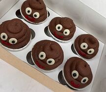 Шоколадные капкейки Каки