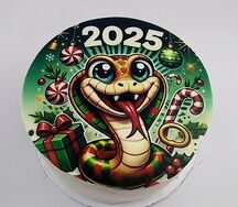 Бенто-торт Новый год №1