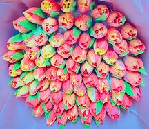 Букет зефирный Тюльпаны