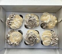 Шоколадные капкейки Ажур