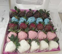 Клубника в шоколаде (все виды шоколада)