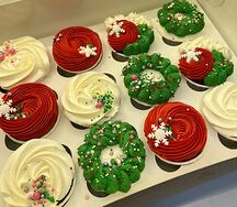 Капкейки Рождественские