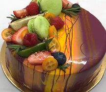 Торт Манго-маракуйя