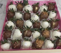 Клубника в шоколаде Половинки