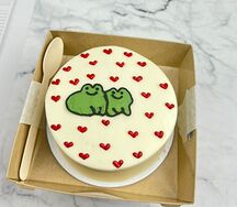 Бенто торт Влюбленные лягушата