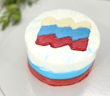 Бенто-торт Триколор