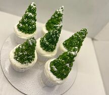 Капкейки елочка 6 штук