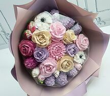 Зефирный букет М