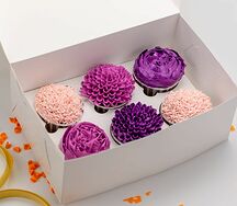 Набор капкейков Цветочное ассорти