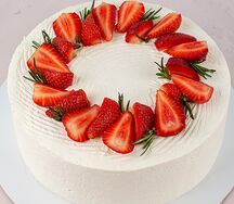 Бенто-торт Клубничка