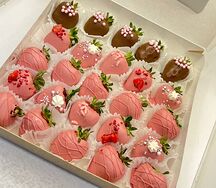 Клубника в шоколаде Фламинго