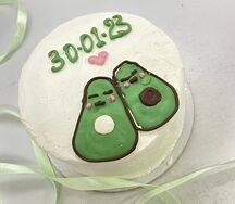 Бенто-торт Авокадики