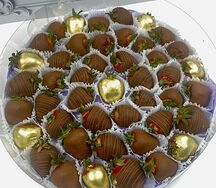  Клубника в молочном шоколаде