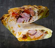Шаурма шашлычная со свининой