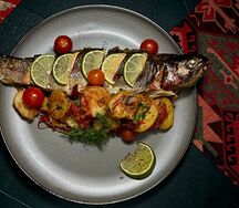 Форель по-рыбацки