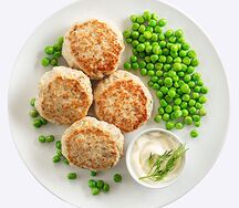 Котлета куриная жареная