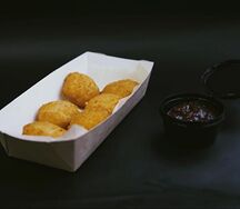 Сырные медальоны