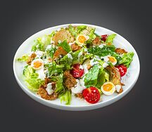 Салат Цезарь веган