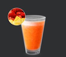 Смузи клубнично-ананасовый