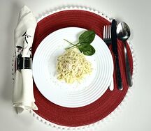 Паста с сёмгой и сливочным соусом