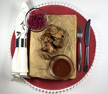 Шашлык из филе куриного бедра