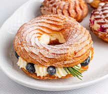 Заварное колечко с крем-чизом