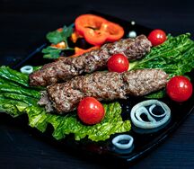 Люля-кебаб из баранины и говядины