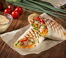 Шаурма арабская Много мяса