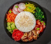 Поке с курицей