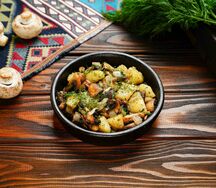 Картошка с грибами