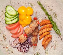 Шашлычки из курицы
