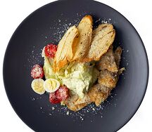Салат Цезаридзе с курицей