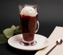 Ягодный Кисель с мороженым
