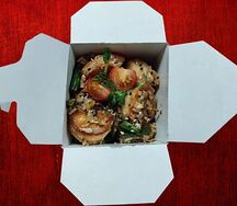 Тайский рис с яйцом и овощами