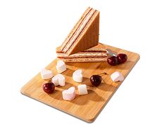 Вафля зефир-вишня