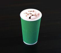 Латте Вишня-винoград