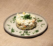 Оливье с курицей