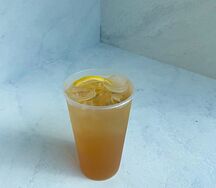 Домашний холодный чай лимон-юдзу