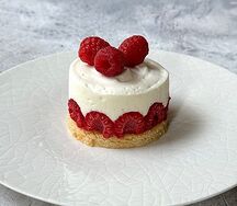 Чизкейк малина