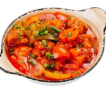 Курица в кисло-сладком соусе