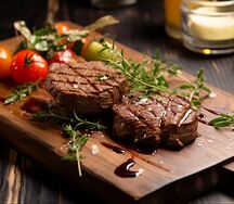 Медальоны из телятины