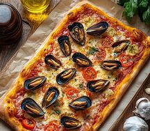 Римская пицца Мидии