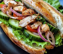 Чиабатта с курицей