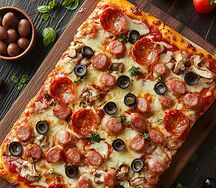 Римская пицца Мясная