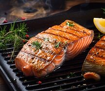 Стейк из семги