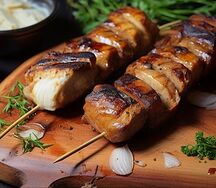 Шашлык из курдюка