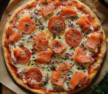 Пицца Лосось