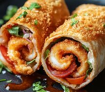 Фрайс буррито с кальмаром