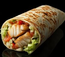 Тортилья с осетриной