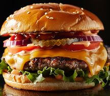 Крафтовый бургер с говядиной